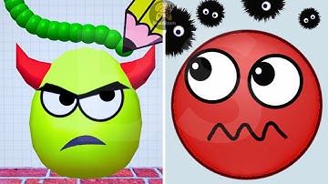 Draw To Smash V/s Hide Ball || BrainStorm Walkthrough || Max Gameplay ||  EP-0292