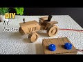 How to make a Cardboard Tractor with Dc Motor