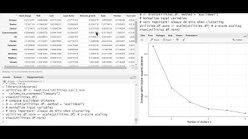ML in R: Session 3, Video 3 (clustering)