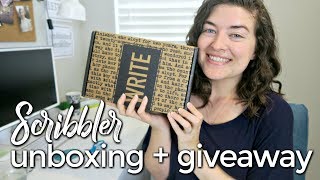 Scribbler Unboxing + GIVEAWAY + Life Update!