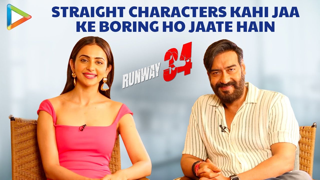 Ajay Devgn: “On set, Amitabh Bachchan is like ke he’s 20 years old and…”| Runway 34 | Rakul P