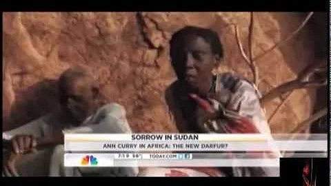 Ann Curry meets Ryan Boyette in the Nuba Mountains