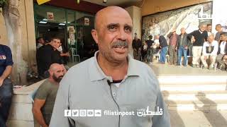 والد الشهيد مشعل البغدادي يتحدث  عن نجله الذي ارتقى متأثراً بإصابته برصاص الاحتلال في نابلس.