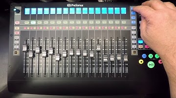 Presonus–Channel Strip Functionality with FaderPort 16 and Pro Tools