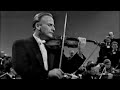 Capture de la vidéo Yehudi Menuhin. N. Paganini - Violin Concerto No.1, In D, Op.6 [Paris So, P. Monteux]