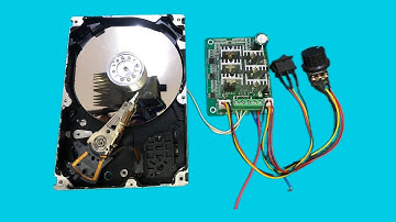 Cách chạy motor ổ cứng HDD với bộ điều khiển động cơ không chổi than BLDC