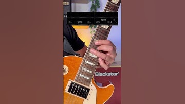 Thumbnail of {TAB} 😵‍💫 Paranoid - Black Sabbath (Correct Version)🦇 with Blackstar Debut 100R 🔥 #tabs #riff