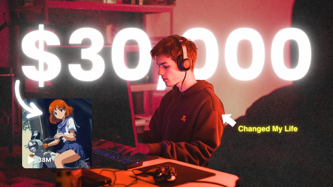 How I Made $30,000/YEAR From Editing Anime Videos