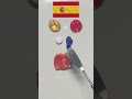 Spain Flag Color Mixing Challenge! 🇪🇸 | Red + Gold + Blue + White = ? #artofhues #satisfying