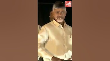 Chandrababu Naidu STRONG💪🔥Counter To CM YS Jagan | Chandrababu About YSR |TDP Vs YCP |YOYO TV Shorts