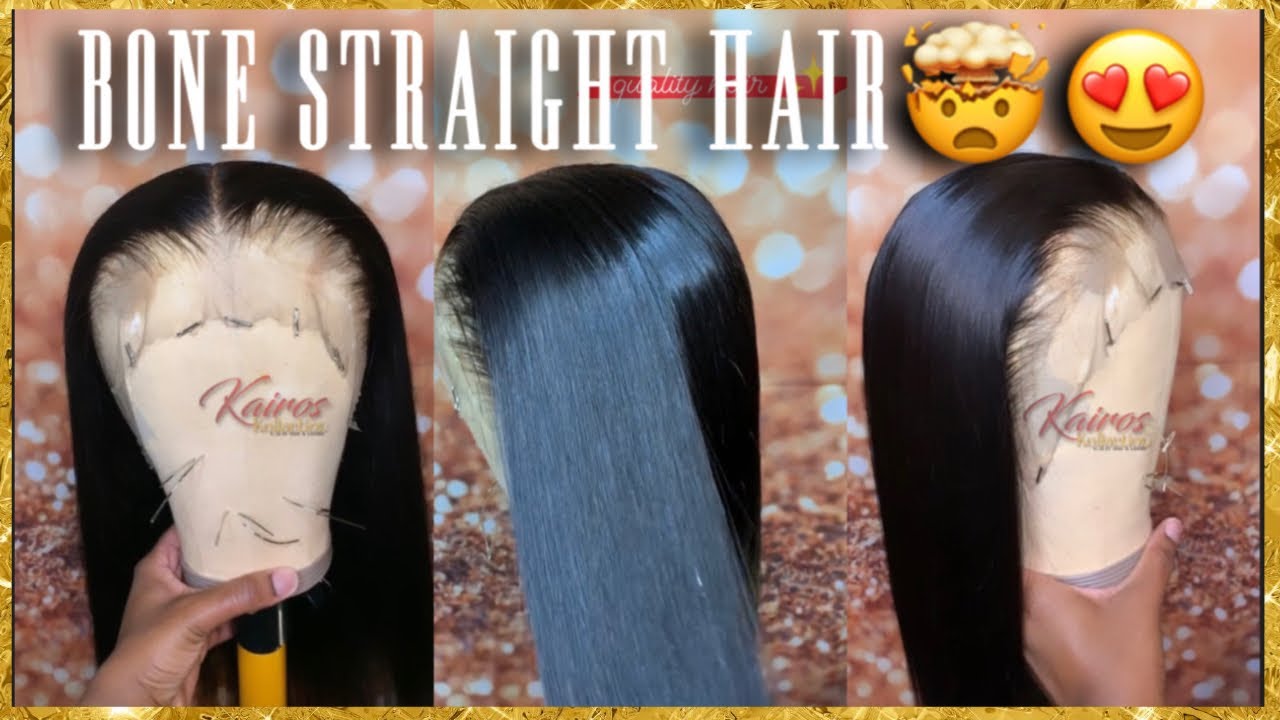 WATCH ME GET THIS HAIR BONE STRAIGHT USING "BEYOND THE ZONE TURN UP THE HEAT"! | KAIROS KOLLECTION
