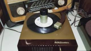 RCA  Victor 45 Rpm player, playing the song &quot;Poop A Tink&quot;