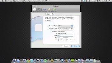 Facebook Chat in iChat