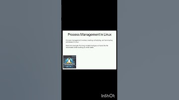 Process Management in Linux | Basics#Linux#ProcessManagement#LinuxCommands#LinuxTutorial#LinuxBasics