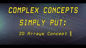 #21 - 2D Arrays in C++ (The Concept, Explained)