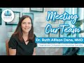 Meeting our team  ruth allison dana nmd  regenerative orthopedic and neurology specialist