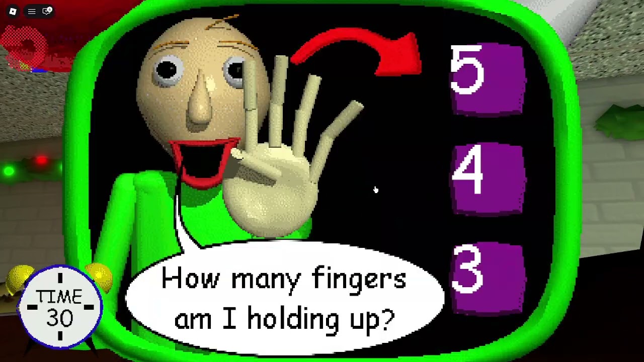 I AM THE PRO BALDI MAN