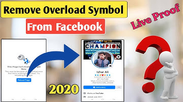 Remove Overload From Facebook | Overload Remove Kese Kren | Star Technical