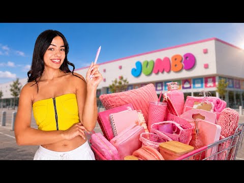 Αγοράζω ΜΟΝΟ ΡΟΖ πράγματα από Jumbo
