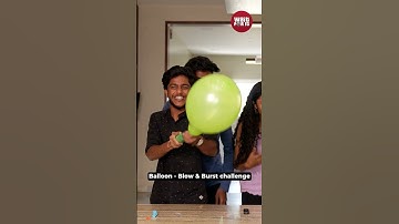 Balloon - Blow & Burst Challenge 😆 | #shorts | Wait For It
