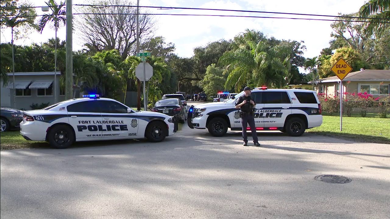 Fort Lauderdale police search for suspect in afternoon shooting - YouTube