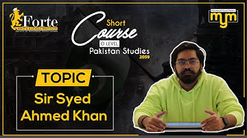 Sir Syed Ahmed Khan | Olevel Pakistan Studies | 2059/01 | Muhammad Yousuf Memon
