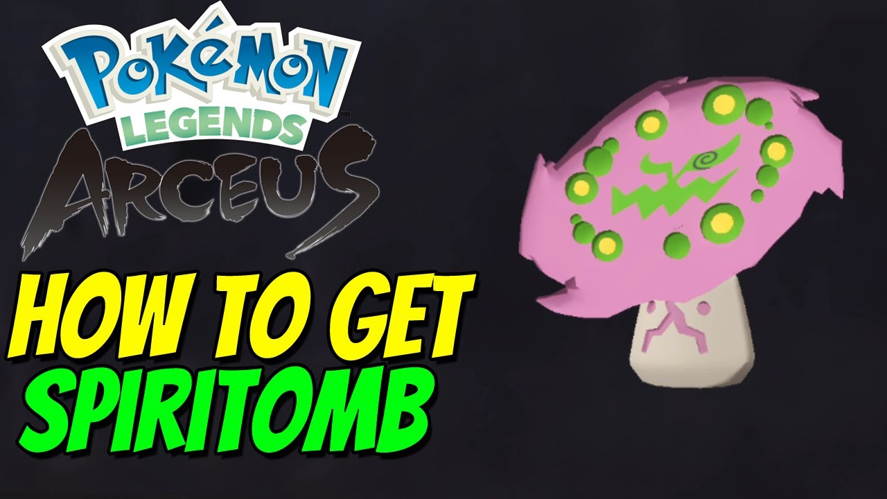 Pokemon Legends Arceus - Catching Spiritomb - Nintendo Switch Guides -  NintendoReporters