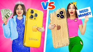 Rich vs Poor vs Giga Rich Student | Funny Situations at College by RATATA BOOM