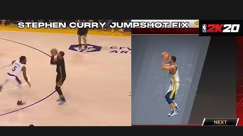 Stephen Curry Jumpshot Fix V6 | NBA 2K20 Mobile