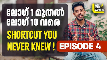 ലോഗ് 1 മുതൽ ലോഗ് 10 വരെ Shortcut You Never Knew ! | Xylem NEET