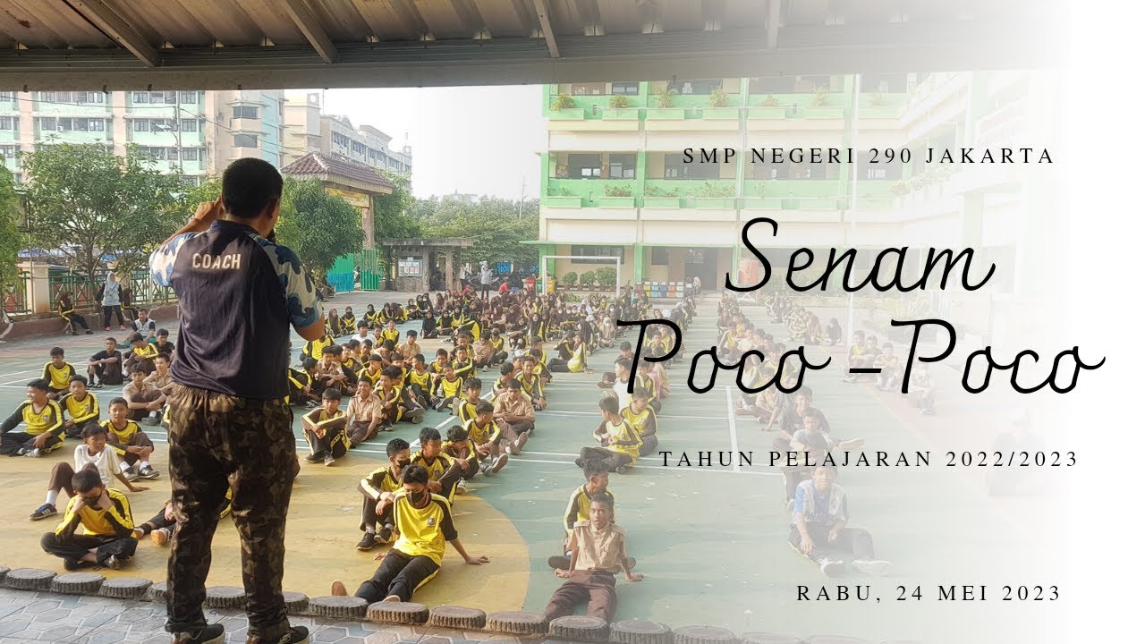 Poco Smp Senam Poco-Poco | SMP Negeri 290 Jakarta - YouTube