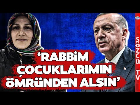 AKP'li Kadın Kolları Başkanı Erdoğan’a Böyle Seslendi! 'Rabbim Çocuklarımın Ömründen Alsın...'