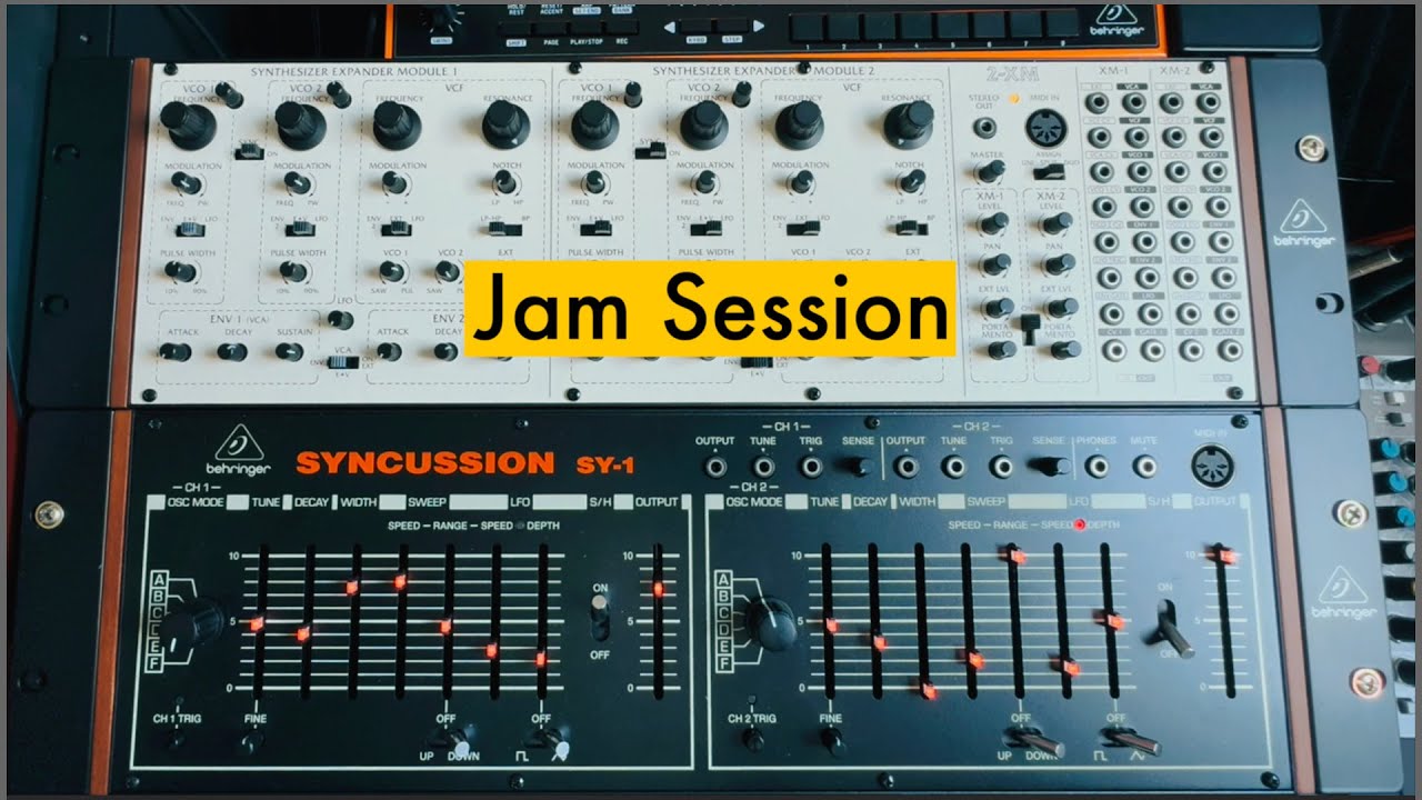 Behringer SY-1 and 2-XM Jam Session - YouTube