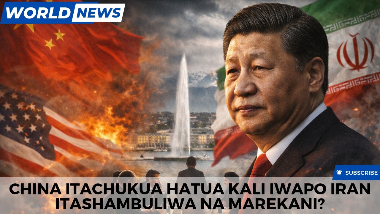 CHINA YATOA MSIMAMO WAKE KUHUSU MVUTANO WA IRAN NA MAREKANI