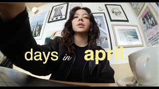 a few days in my life / spring vlog