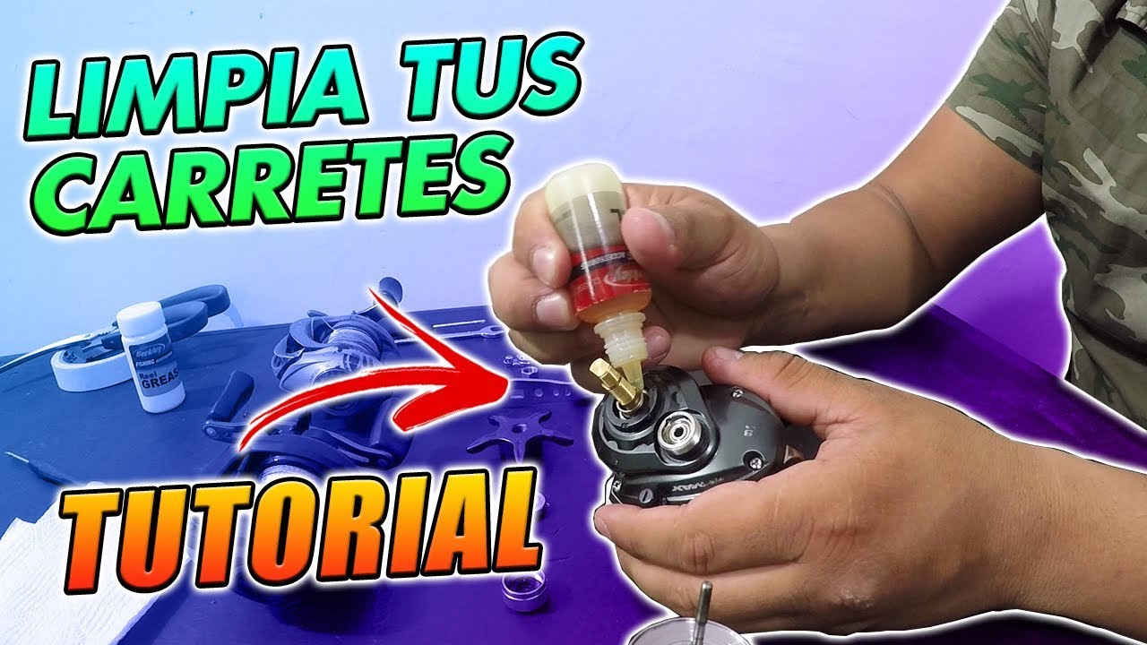 MANTENIMIENTO DE UN CARRETE BAITCASTING