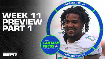 Top Wide Receiver Upgrades for Week 11 You NEED to Know | Fantasy Focus 🏈