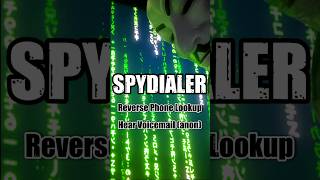 Spydialer shorts tiktokban mobile spy osint investigation