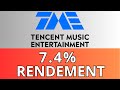 Tencent music entertainment  investir pour la croissance 