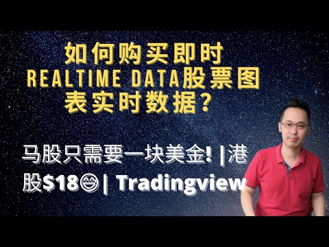 如何购买即时 Realtime Data股票图表实时数据？马股只需要一块美金! | 港股$18😅 | Tradingview | 當沖 Day Trader 一定要买！