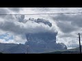 Volcán Monte Aso entra en erupción en Japón