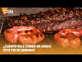 ¿CUÁNTO VALE COMER un ASADO este FIN DE SEMANA?