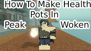 How To Make Health Pots In DeepWoken