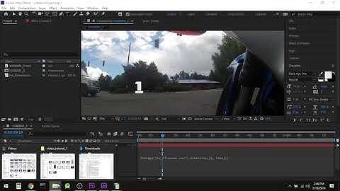 Tutorial: Display Speed data from MOTOrift on a video with After Effects