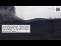 Molten Cannonball of Lava Careens Down Hillside