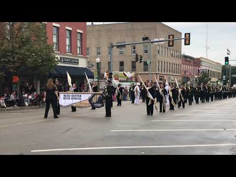 Reed Custer High School Marching Band @ the 2019 Grundy County Cornfest parade Morris, IL