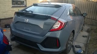 Забираем Honda Civic в Котке(Финляндия), таможим, ставим на ход в Санкт-Петербурге