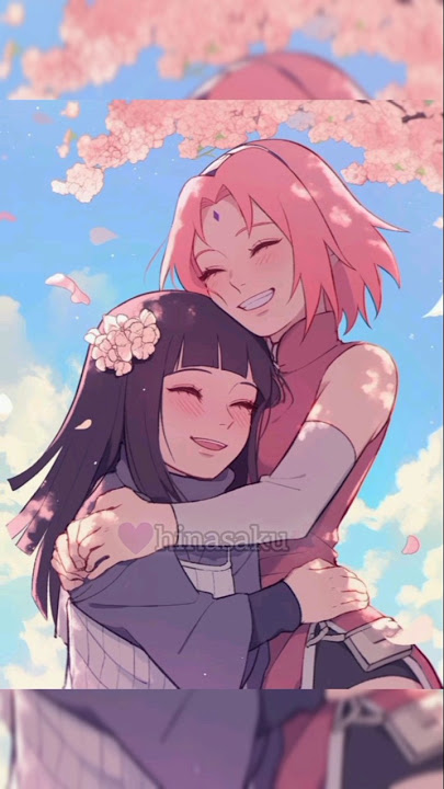 naruto girls with their bestfriends💞💕#hinata #sakura#hinasaku#sakura #ino#sakuino#ino#sakura#short