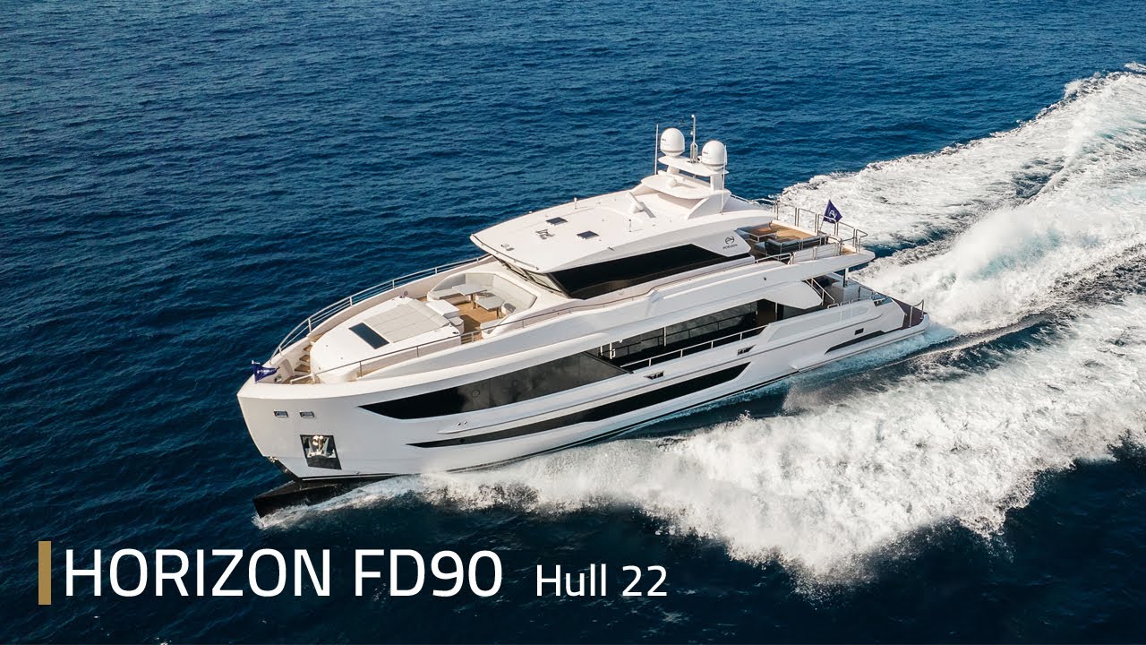 Horizon FD90 Hull #22 Launched