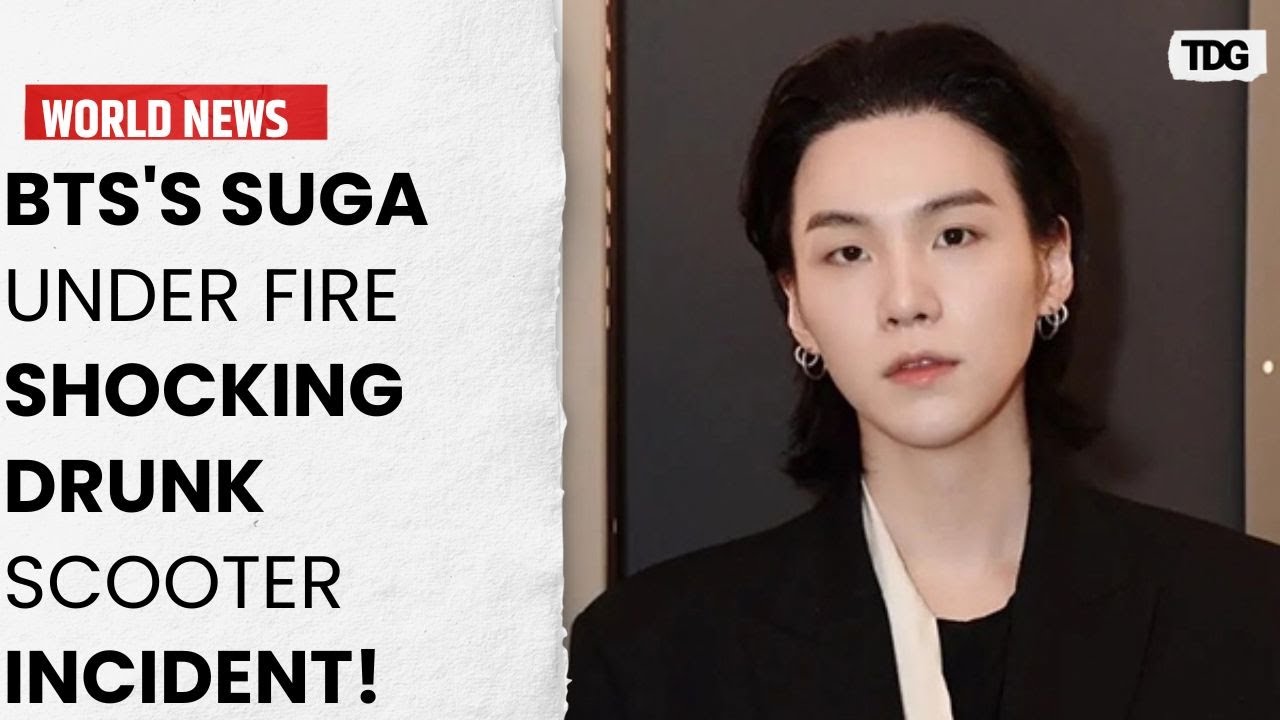 BTS’s Suga Fined $11,500 for Driving Electric Scooter While Intoxicated